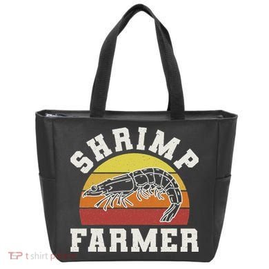 Shrimp Farmer Shrimp Seafood Shellfish Tote Bag