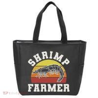 Shrimp Farmer Shrimp Seafood Shellfish Tote Bag thumb 0