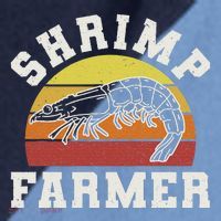 Shrimp Farmer Shrimp Seafood Shellfish Raglan Baseball Sleeve Shirt thumb 2