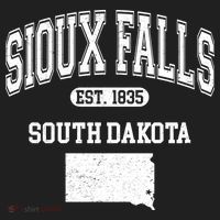 Sioux Falls South Dakota Est 1835 Varsity Women's Sweatshirt thumb 2
