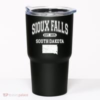 Sioux Falls South Dakota Est 1835 Varsity Tumbler thumb 0