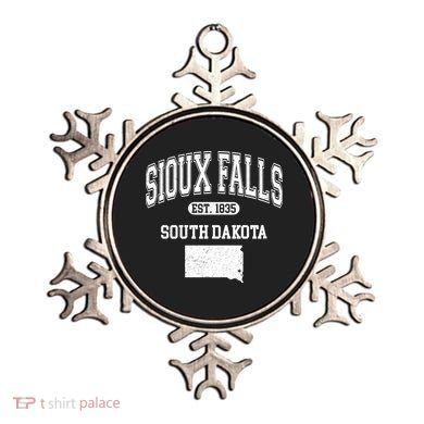 Sioux Falls South Dakota Est 1835 Varsity Ornament