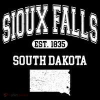 Sioux Falls South Dakota Est 1835 Varsity Toddler Hoodie thumb 2