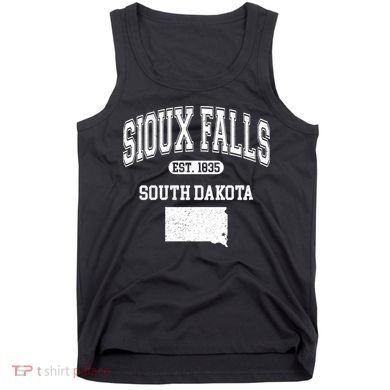 Sioux Falls South Dakota Est 1835 Varsity Tank Top