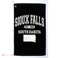 Sioux Falls South Dakota Est 1835 Varsity Golf Towel thumb 0