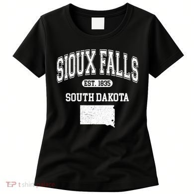 Sioux Falls South Dakota Est 1835 Varsity Women's T-Shirt