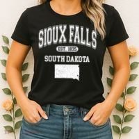 Sioux Falls South Dakota Est 1835 Varsity Women's T-Shirt thumb 2