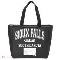 Sioux Falls South Dakota Est 1835 Varsity Tote Bag thumb 0