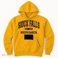 Sioux Falls South Dakota Est 1835 Varsity Hoodie thumb 0