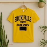 Sioux Falls South Dakota Est 1835 Varsity T-Shirt thumb 2