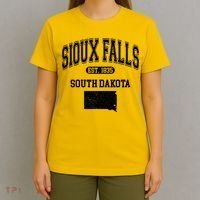 Sioux Falls South Dakota Est 1835 Varsity T-Shirt thumb 4