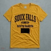 Sioux Falls South Dakota Est 1835 Varsity T-Shirt thumb 5