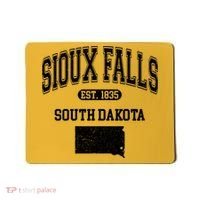 Sioux Falls South Dakota Est 1835 Varsity Mousepad thumb 0