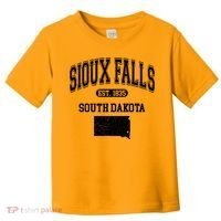 Sioux Falls South Dakota Est 1835 Varsity Toddler T-Shirt thumb 0