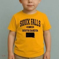 Sioux Falls South Dakota Est 1835 Varsity Toddler T-Shirt thumb 2
