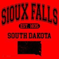Sioux Falls South Dakota Est 1835 Varsity Santa Hat thumb 1