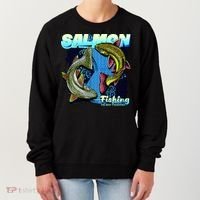 Salmon Fishing Women's Sweatshirt thumb 0