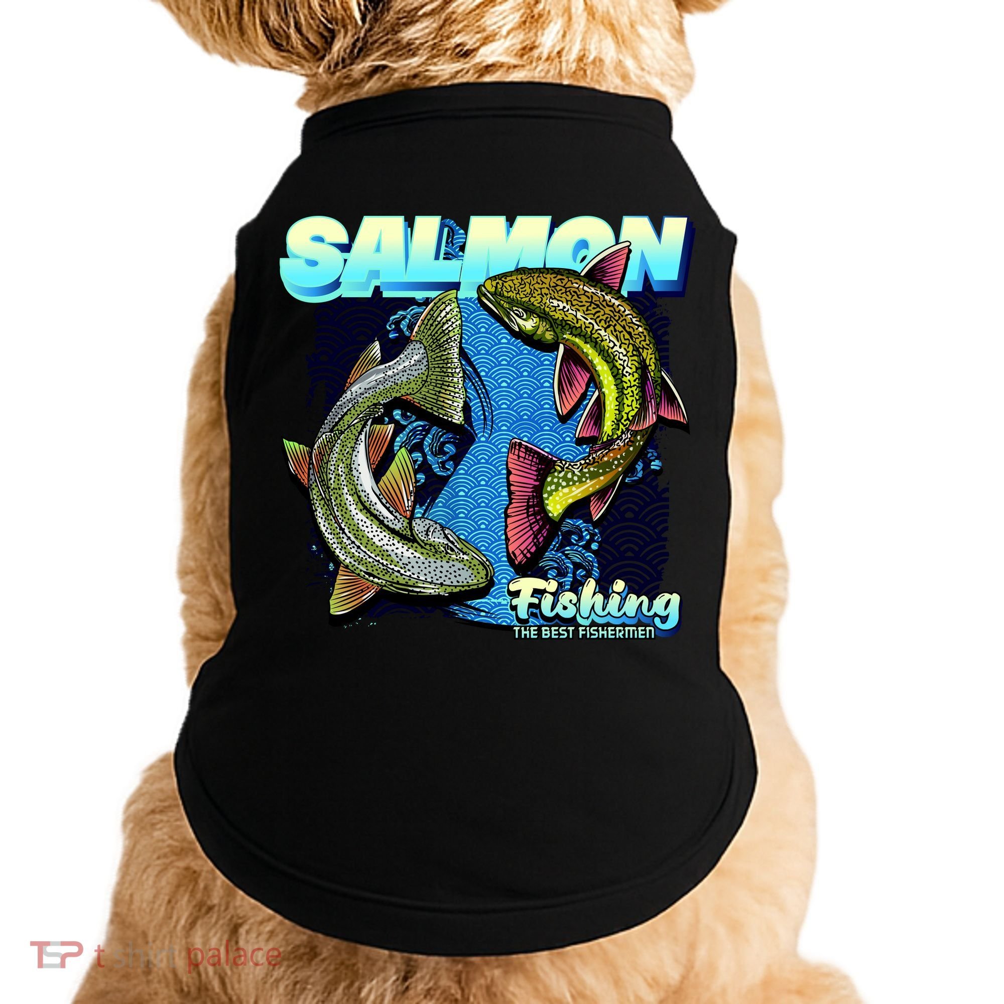 Salmon Fishing Doggie Tank