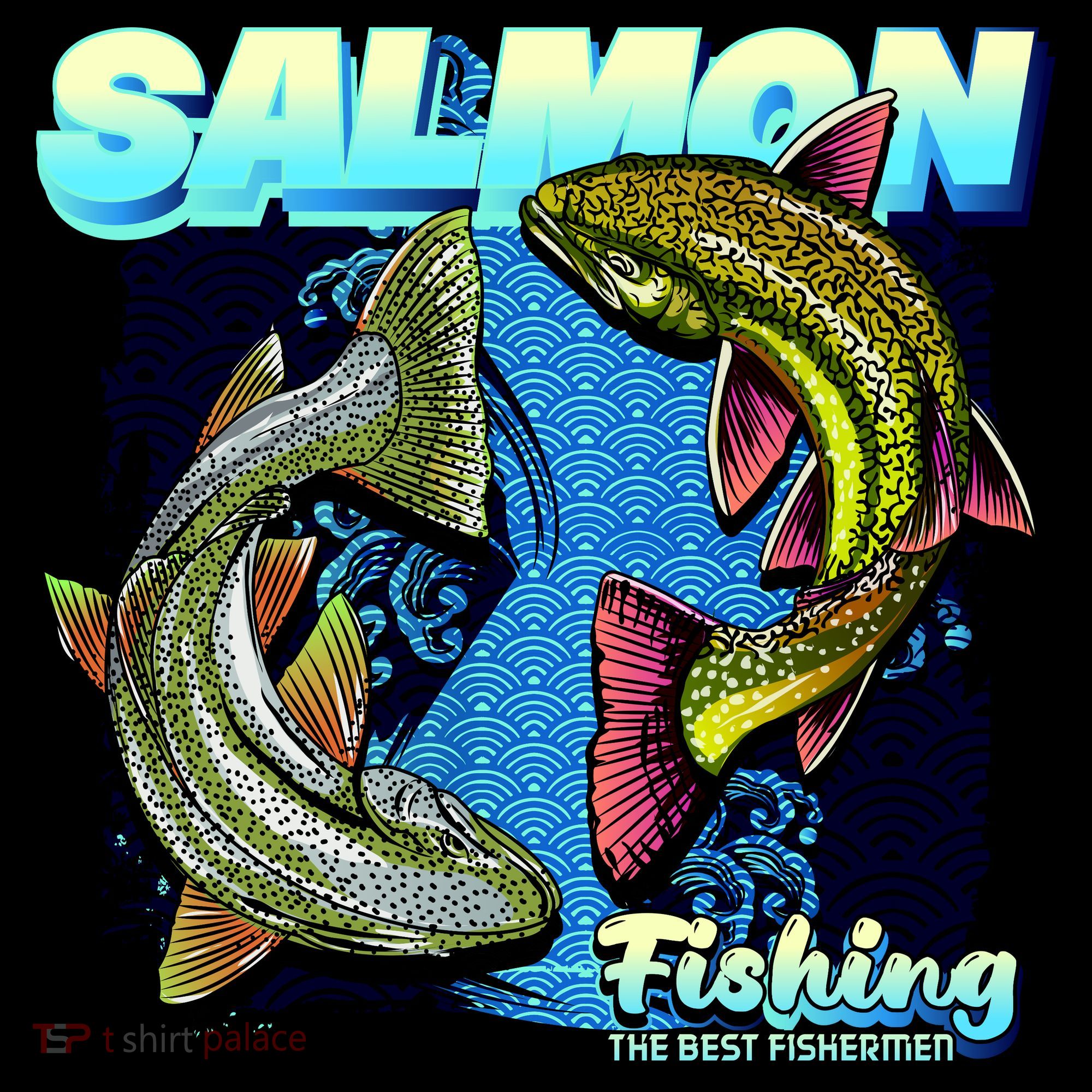 Salmon Fishing Apron