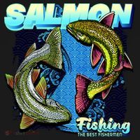 Salmon Fishing Bucket Hat thumb 4