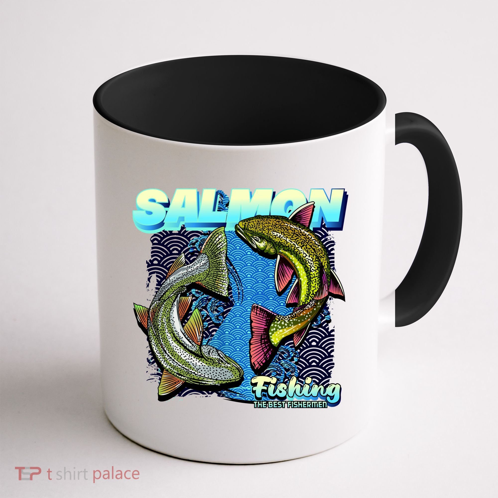 Salmon Fishing Coffee Mug