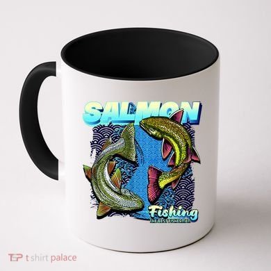 Salmon Fishing Coffee Mug