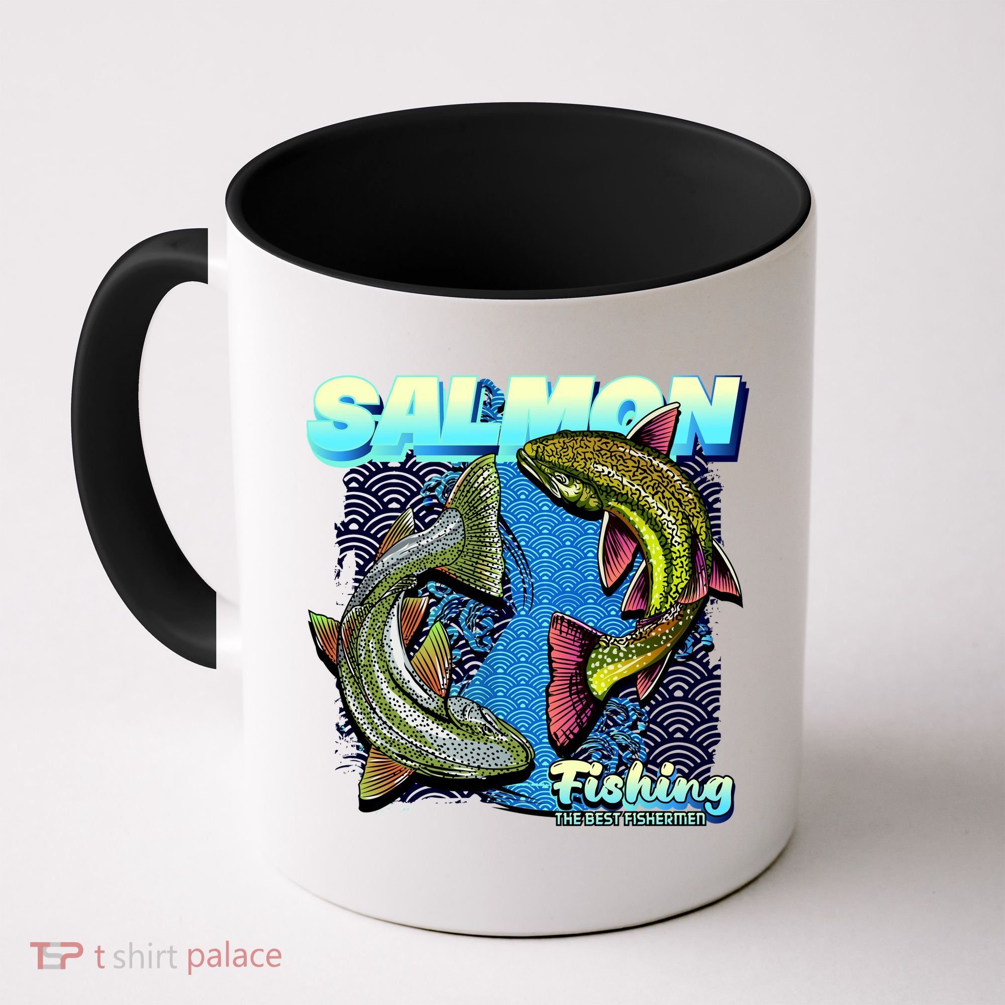 Salmon Fishing Coffee Mug