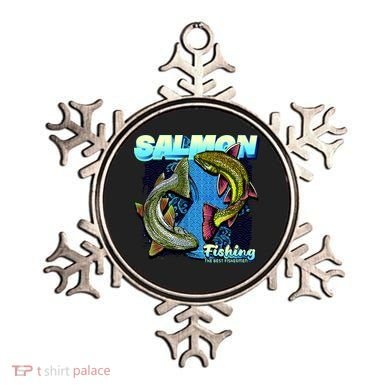 Salmon Fishing Ornament
