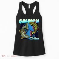 Salmon Fishing Women's Tank Top thumb 0
