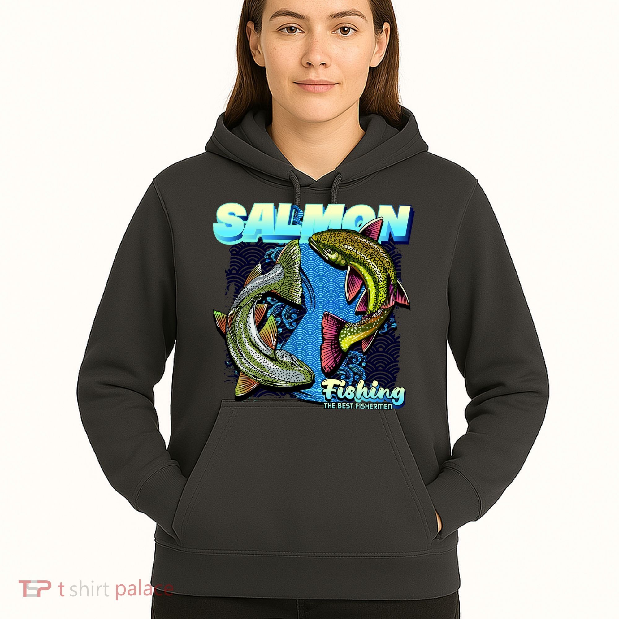 Salmon Fishing Hoodie
