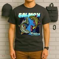 Salmon Fishing T-Shirt thumb 6