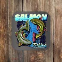 Salmon Fishing Coaster thumb 0