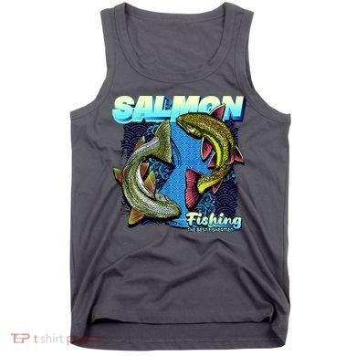 Salmon Fishing Tank Top