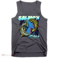 Salmon Fishing Tank Top thumb 0