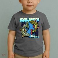 Salmon Fishing Toddler T-Shirt thumb 2