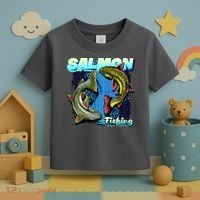Salmon Fishing Toddler T-Shirt thumb 3