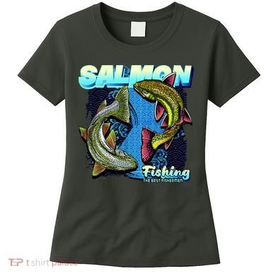 Salmon Fishing Women's T-Shirt