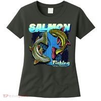 Salmon Fishing Women's T-Shirt thumb 0