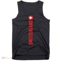 Switzerland Flag Tank Top thumb 0