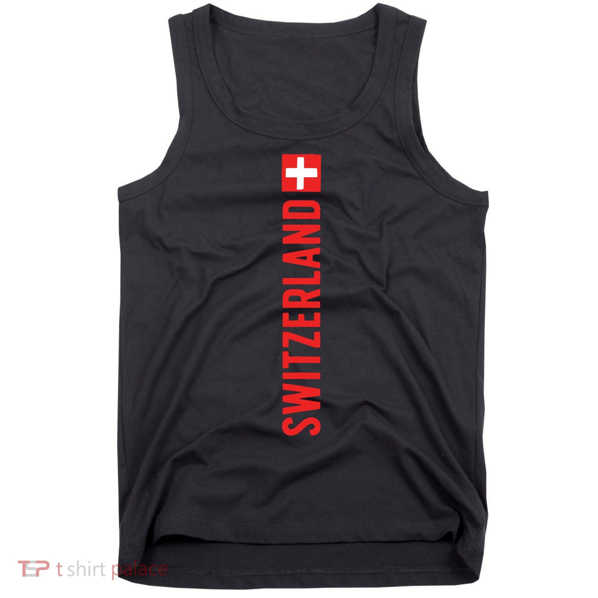 Switzerland Flag Tank Top