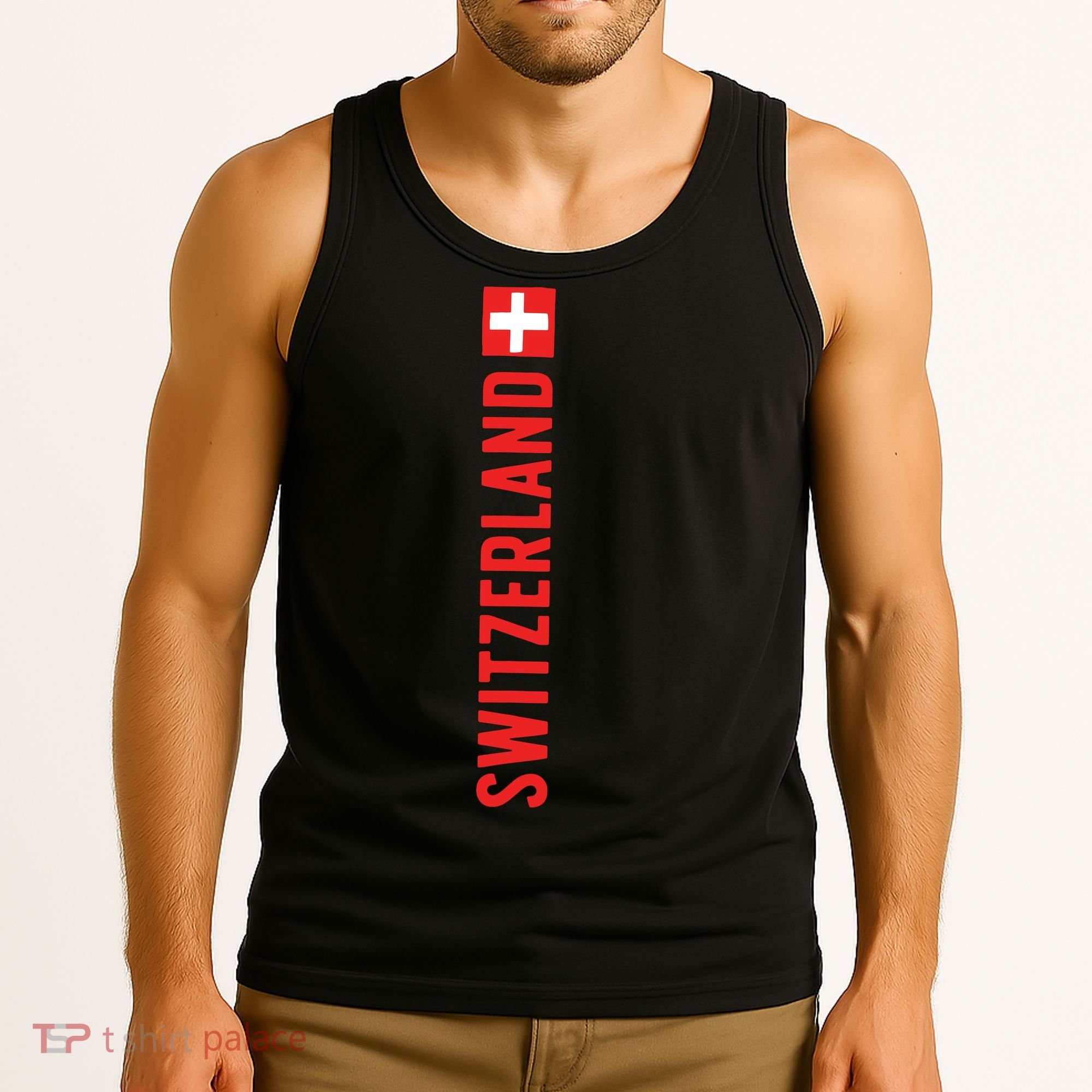 Switzerland Flag Tank Top