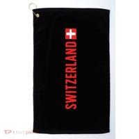 Switzerland Flag Golf Towel thumb 0