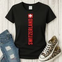 Switzerland Flag Women's T-Shirt thumb 3