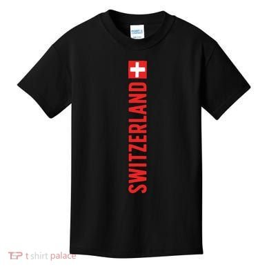 Switzerland Flag Kids T-Shirt