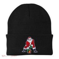 Santa Football Spike Present Beanie thumb 0