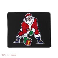 Santa Football Spike Present Mousepad thumb 0