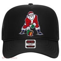 Santa Football Spike Present Hat thumb 0