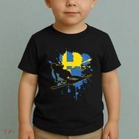 Sweden Flag Skier Swedish Alpine Skiing Toddler T-Shirt thumb 2