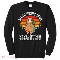 Sloth Funny Sloth Hiking Tee Sloth Lover Sweatshirt thumb 0