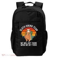Sloth Funny Sloth Hiking Tee Sloth Lover Backpack thumb 0